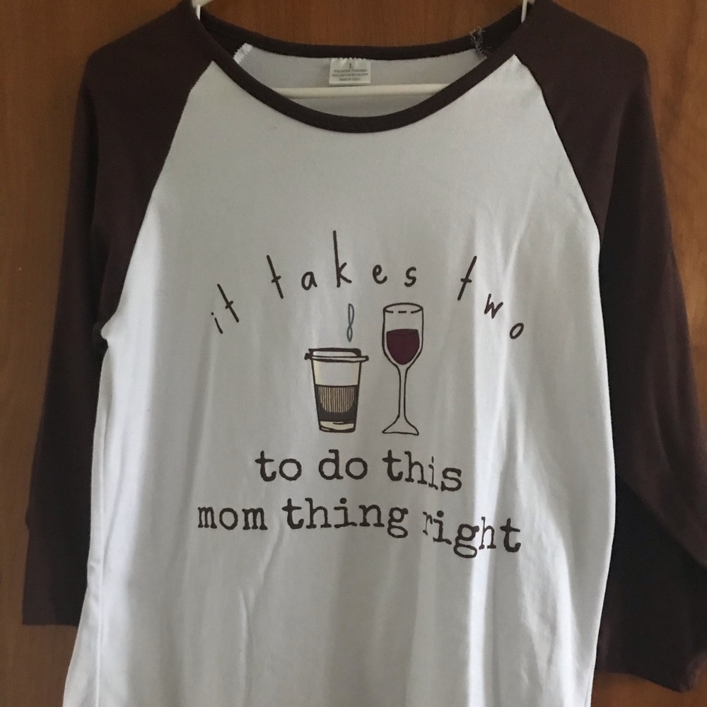 Graphic baseball tee!